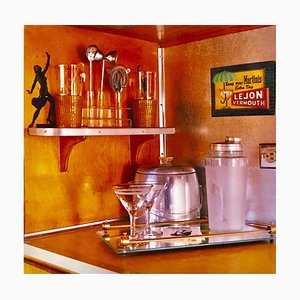 Martini Corner, Bisbee, Arizona - Vintage Interior Color Photography 2001