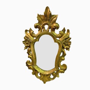 Miroir Doré 19ème Siècle en Bois