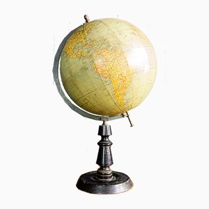 Vintage Globus auf Hohem Ständer