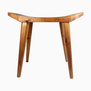 Tabouret en Pin Laqué, Suède, 1970s