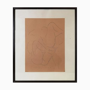 Lithographie After a Drawing par Marino Marini