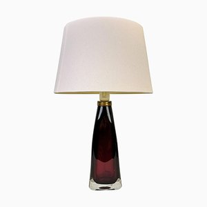 Mid-Century Table Lamp by Carl Fagerlund for Orrefors, Sweden