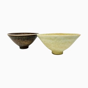 Mid-Century Ceramic Bowls by Carl-Harry Stålhane for Rörstrand, Sweden, 1950s, Set of 2