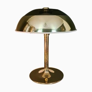 Large Table Lamp in Brass from Fagerhults, Sweden, 1970s