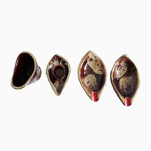 Set Fumeur de Jazba, 1960s, Set de 4