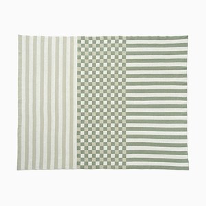 Checked-stripes Blanket by Roberta Licini