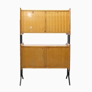 Rationalistisches Mid-Century 2-stöckiges Sideboard, 1950er