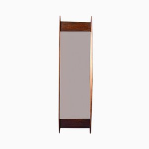 Rosewood Mirror from Glas & Trä Hovmantorp, 1950s