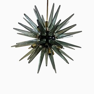 Mid-Century Italian Murano Glass Chandelier, 1970