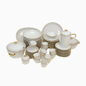 Porcelain Tableware Set, 1950s, Set of 69