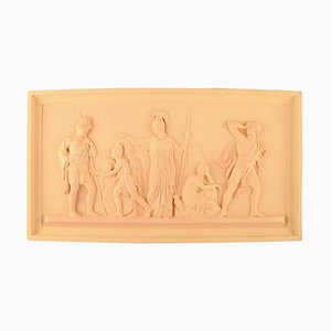 Large Terracotta Wall Plaque with Motif from Ipsen's