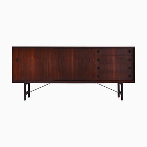 Danish Modern Sideboard aus Teakholz von Ejner Larsen & Aksel Bender Madsen, 1950er