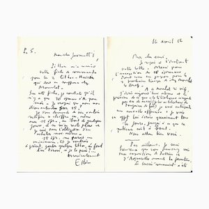 Maurice Esteve & Nesto Jacometti, Grand Pavois, Correspondence, 1956