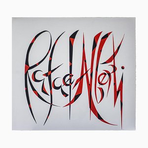 Rafael Alberti, Original Lithographie, 1972