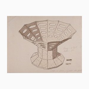 Technique Inconnue, La Coupe, Technique Mixte Originale, Fin 19ème Siècle