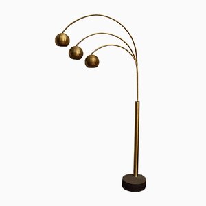 Brass Floor Lamp from Reggiani, 1970s