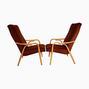 Armchairs from Ton, Set of 2