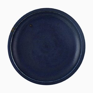 Round Saxbo Dish in Glazed Stoneware