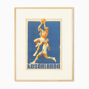 Poster di pallacanestro, 1955