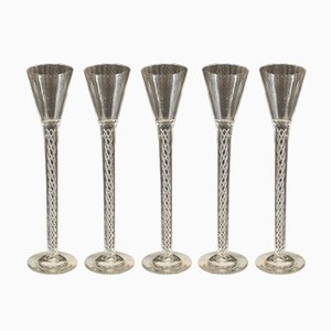 Shot Glasses with Twists from Holmegaard , Set of 5