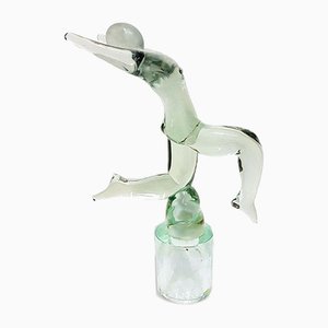 Murano Glass Duck Sculpture by Renato for Venier, 1970