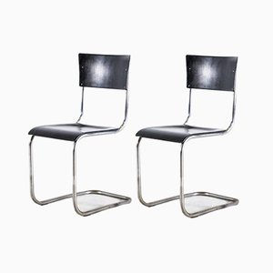 Thonet S43 Chairs by Mart Stam, Set of 2