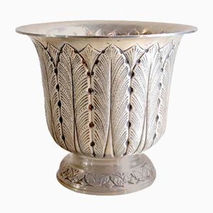 Chiseled Silver Vase, 1940s