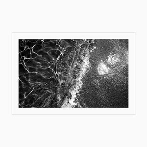 Caribbean Sandy Shore, Black and White Classic Photo, Limited Edition Giclée 2020