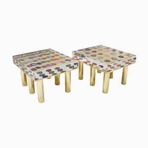 Modern Italian Coffee Tables from Superego Studio, Set of 2