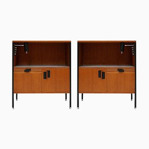 Italienische Mid-Century Modell 222 Nachttische von Ico Parisi für Mim, 2er Set