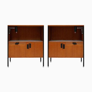 Mid-Century Italian Model 222 Bedside Tables by Ico Parisi for Mim, Set of 2