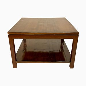 Vintage Coffee Table in Stained Bamboo