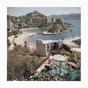 Slim Aarons, Caleta Beach, Oversize C Print Framed in White, 1961