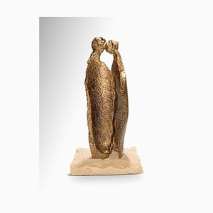 Fero Carletti, Whisper, Original Metallic Sculpture, 2020
