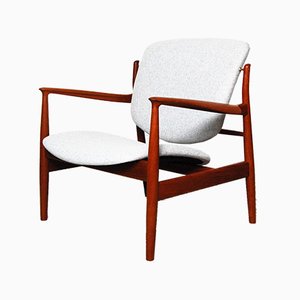 136 Lounge Chair by Finn Juhl for France & Søn, 1956