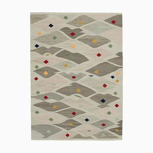 Tapis Kilim Décoratif Tissé Main Gauffré Grand Kilim