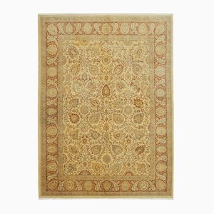Yellow Anatolian  Handmade Wool Oushak Carpet