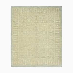 Tapis Oushak Antique Tissé à la Main Beige