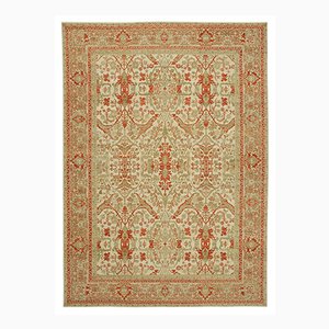 Tappeto Oushak beige fatto a mano, Turchia