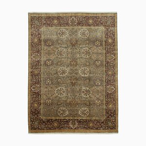 Vintage Anatolian Grey andwoven Oushak Rug