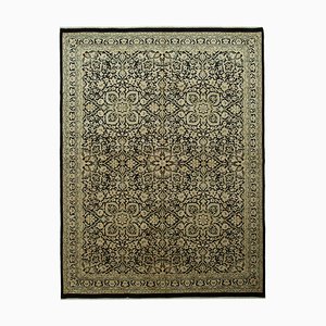 Tapis Décoratif Beige Tissé Oushak Beige