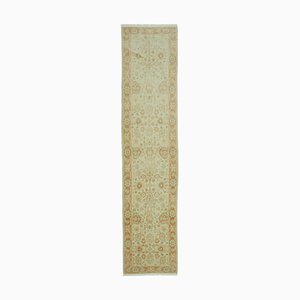 Tapis Oushak Beige Anatolien Fait Main en Laine