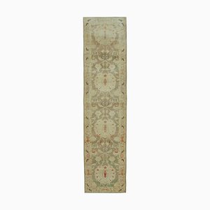 Tapis Oushak Beige Oriental Fait Main en Laine