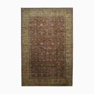 Tapis Oushak Multicolore Anatolien Fait Main en Laine