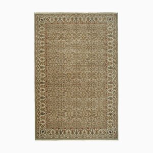 Tapis Oushak Beige Tissé Main Large Anatolien Beige