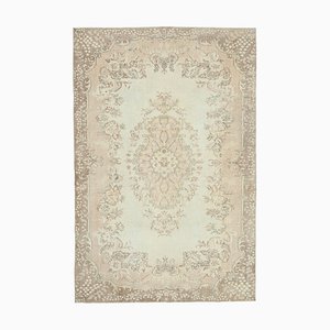 Tappeto vintage tradizionale annodato a mano beige, Anatolia