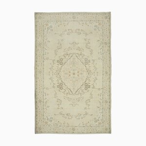 Tapis Vintage Beige Fait Main, Faite Main, Turquie