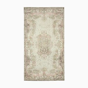 Tappeto vintage tradizionale annodato a mano beige, Anatolia