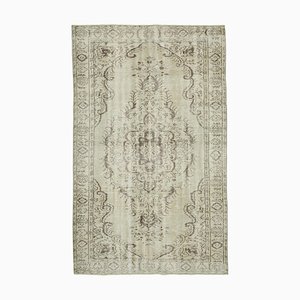 Tapis Anatolien Beige Fait Main Vintage Beige