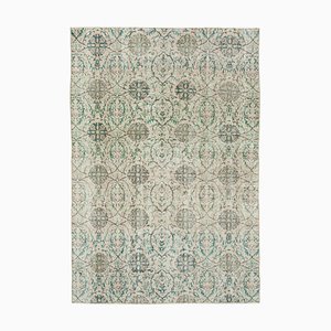 Beige Anatolian  Traditional Hand Knotted Vintage Rug